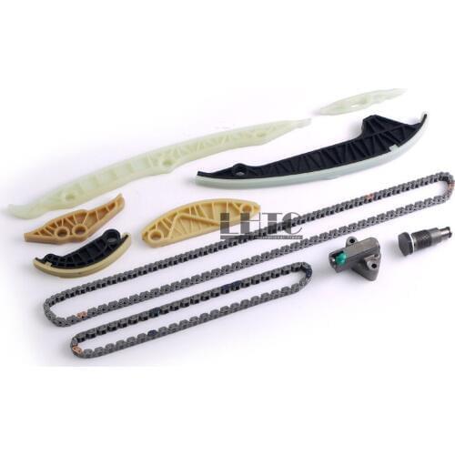 10pcs Engine Timing Chain Tensioner Guide Kit For VW MK7 GTI R Passat Audi A3 S3 A4 A5 1.8 2.0 TFSI CJEB CJEE CNCD CNCB