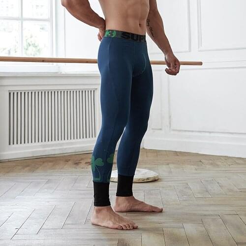 Richkeda Store New 2021 Mens Fashion Sexy Warm Long Johns Thermal Mens Cotton Fine Velvet Autumn And Winter Sports Breathable