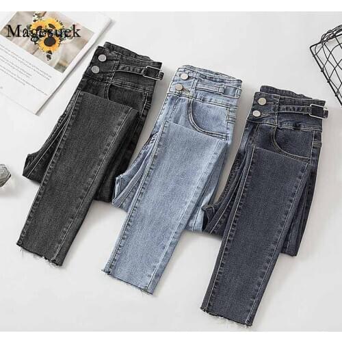 Женские укороченные джинсы Magesuek China At AliExpress