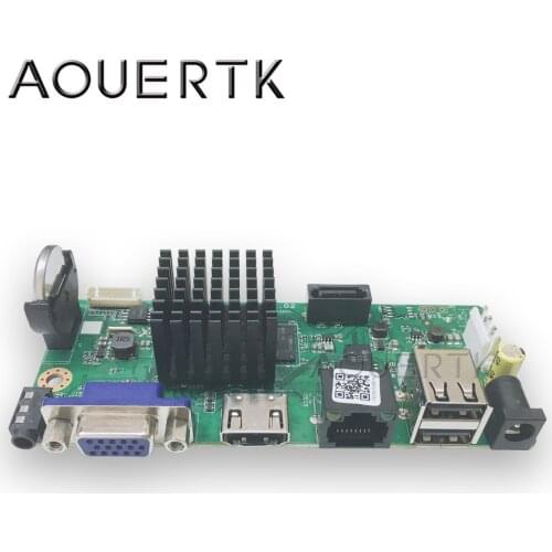 AOUERTK 4M/5MP 9CH P2P H.265+ IP Video Recorder CCTV Face Detection NVR Main Board ONVIF Surveillance Network NVR Motherboard