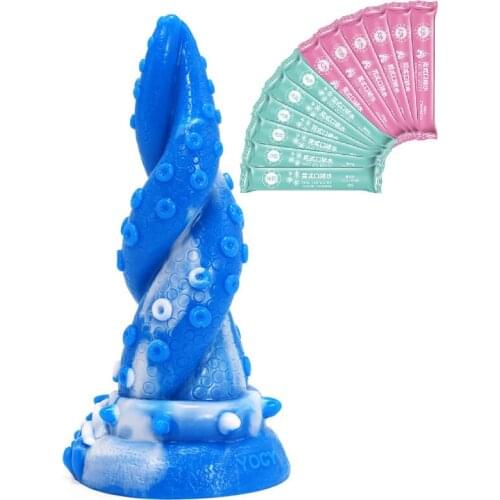 Soft Material Sex Toys for Couples Big Anal Male Dildos Artificial Penis for Women Sex Accessories With Fruity Lubricant Gift BI