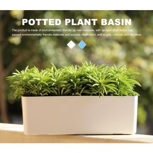 Self-watering Flower Pot Indoor Green Plant Succulent Plant Pot Desktop Garden Pots Automatic Water Absorption Flower Planter