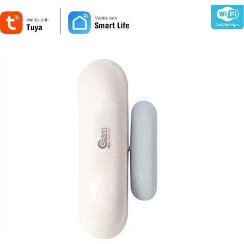 NEO COOLCAM Tuya Smart WiFi Door Sensor Door Open / Closed Detectors Compatible With With Alexa Google Home Tuya APP