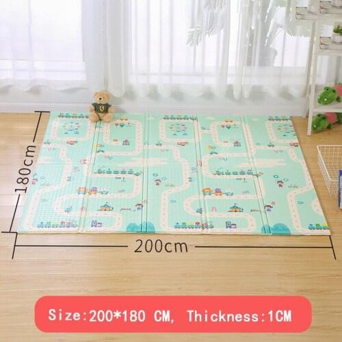 New Baby Play Mat Crawling Mat Double Surface Baby Carpet Rug Developing Mat for Children Game Pad in The Nursery Activity Gym