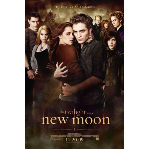 The Twilight Saga New Moon Movie Art print Silk poster Home Wall Decor
