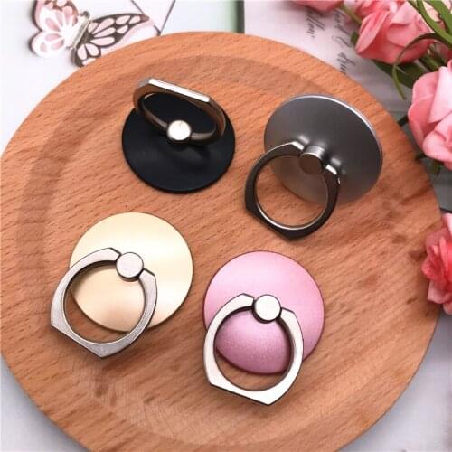 Universal Smart Round phone Stand Holder Finger Ring Mobile Phone Holder 360 Degree phone ring for phone Stand Ring holder