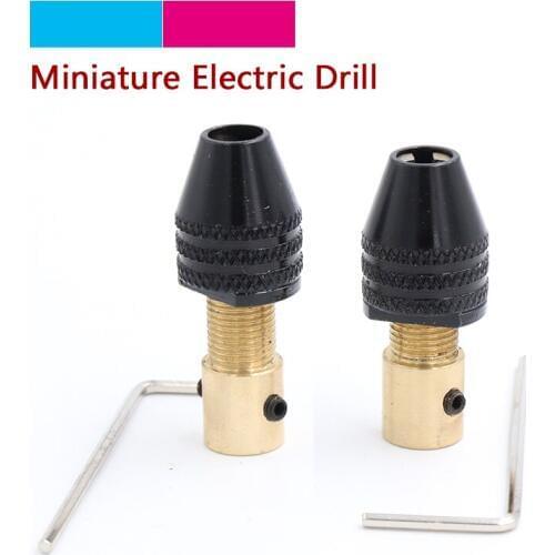 Universal 2.35/3.17mm Electric motor Shaft Mini Drill Chuck 0.3-3.5mm Fixture Clamp Small Drill Bit Micro Chuck Fixing Device