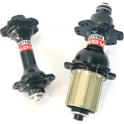 Novatec FH A271SB/RH F372SB Road Bicycle Hubs Black 3 Pawls Bike Accessories and alloy quick release A271SB F372SB