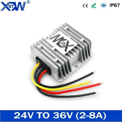 High Efficieny Converter 24V to 36V 3A 5A 7A 8A 72W 120W DC to DC Converter Step Up Boost Power Converter For Golf Cart