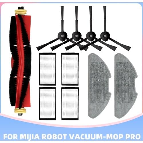 Washable Replacement of 3-Arm Side Brush for Xiaomi Mijia G1 / Mi Robot MJSTG1 Vacuum Cleaner Accessories Nylon Design Durable