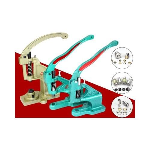 1PC eyelet setter hand press machine Manual Rivet Setter metal studs setter machine heavy duty machine without dies