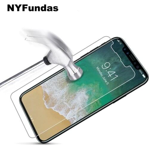 10PCS For iPhone X 11 Pro XS Max Screen Protector Tempered Glass Pelicula for iPhone 10 XR 8 Plus 7 6 6S 5S SE 5 Film Protection