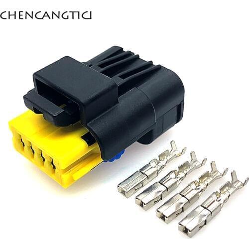 2 sets 4 pin way 1.5mm waterproof FCI electrical plug 211 PC042S4021 automotive wiring harness connector 211PC042S4021