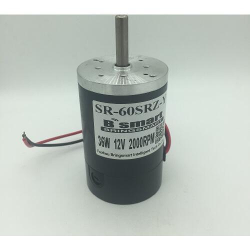 60SRZ-Y 12V 24V Dc Motor Permanent Magnet High Speed Motor 2000-4000rpm 36W Speed Control Reversible For Marshmallow Motor etc