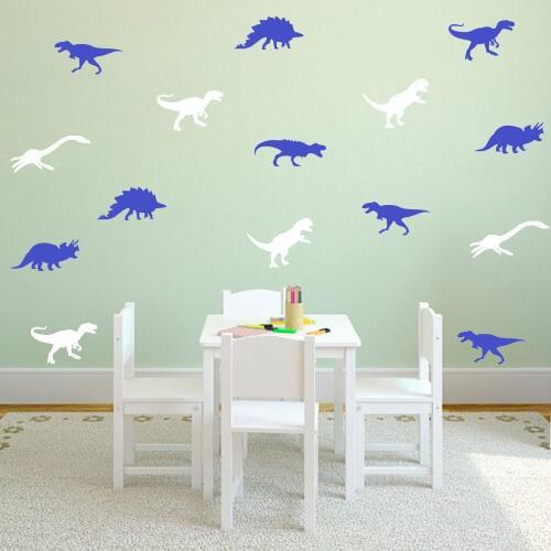 9pcs Dianosar INS Hot Sale Wall Stickers North European style Removable Vinyl wall sticker background Boy Bedroom Decal D853