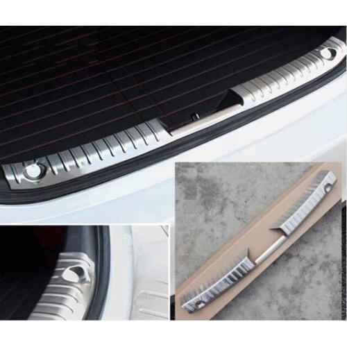 ACCESSORIES FIT FOR MAZDA 3 AXELA 2014 2015 2016 OUTER INNER REAR BUMPER PROTECTOR CARGO BOOT DOOR SILL PLATE COVER TRUNK SCUFF