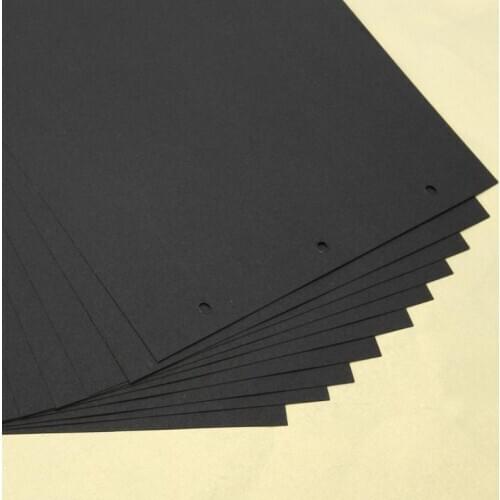 10 sheets Photo Album 10 Inch 18x26 cm DIY Scrapbook Paper Crafts Black Card Paper Crafts Handmade Inner Sheet Pages