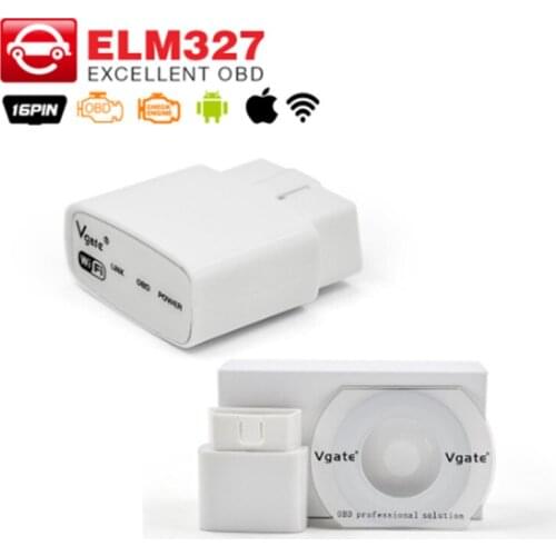 Newst@ELM327 Wifi Vgate iCar elm327 obd ii elm 327 WIFI auto scanncer diagnostic For Android PC iPhone iPad OBD2 diagnostic tool