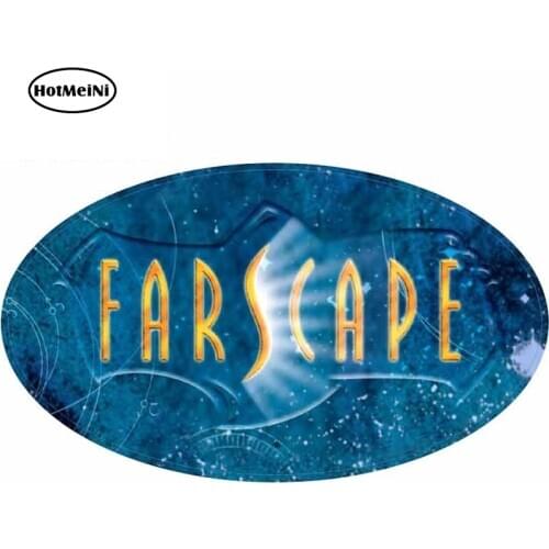HotMeiNi 13cm x 7.7cm for Farscape TV Show Logo Funny Car Stickers DIY Occlusion Scratch Personality Creative Sticker Decal