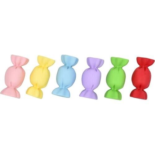 3Pcs DIY Crystal Toys Supplies Accessories Phone Case Home Decoration 3D Colorful Candy Resin Cake Flowers Chocolate Crafts Toys