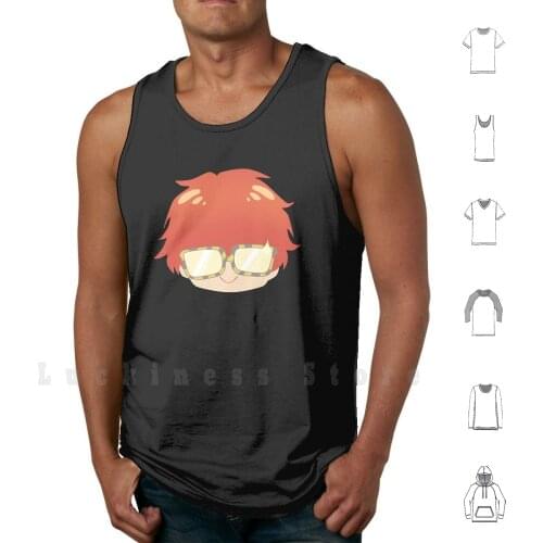 Master Hacker tank tops vest sleeveless 707 Mystic Messenger Rfa Choi Saeyoung Luciel Rikas Fundraising