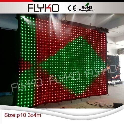 Pretty decoration rgb 3 in 1 led disco video backdrop