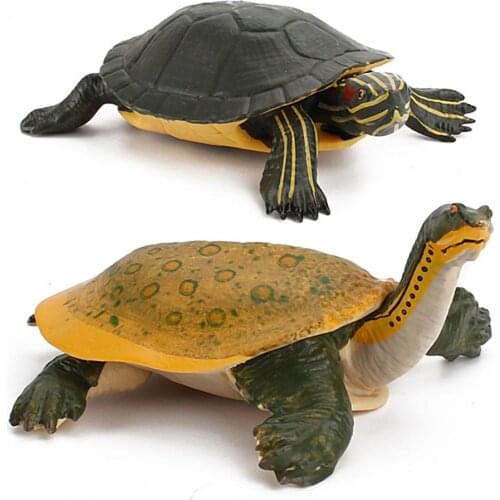 Animal Simulation Tortoise Desktop Ornament Kid Present Educational Model Doll