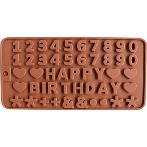 New Silicone Chocolate Mold 3 Shapes Chocolate Baking Tools Non-Stick Silicone Cake Mold Jelly And Candy Mold 3D Mold DIY Best