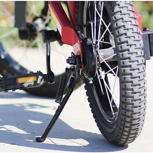 Bike kickstand Children Bicycle Kickstand Single-Side Stand Foldable Bike Kickstand Support Rear Mount for 12 14 16 18 20 Inch