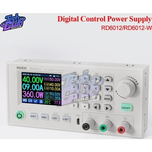 RD6012 USB WiFi DC - DC Voltage Step down Power Supply module buck converter voltmeter multimeter 60V 12A