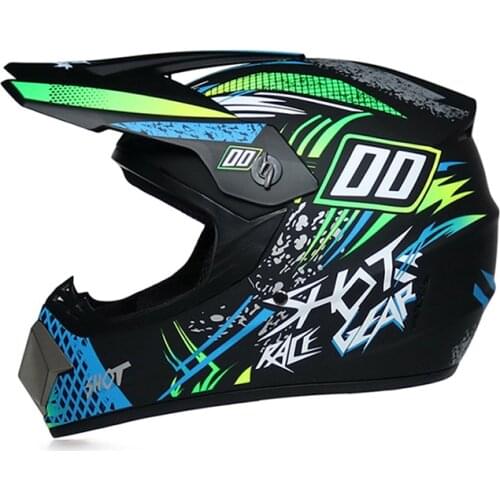 2019 Unisex Motocross Helmet Professional Motorcycle Racing Helmets Casco Motos Lightweight Off-road Full Face ABS Casque Moto