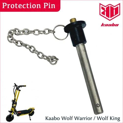Kaabo Wolf Warrior Folding Protecting Pintle Protection Pin Original Wolf King 11inch Electric Scooter Spare Parts Accessories
