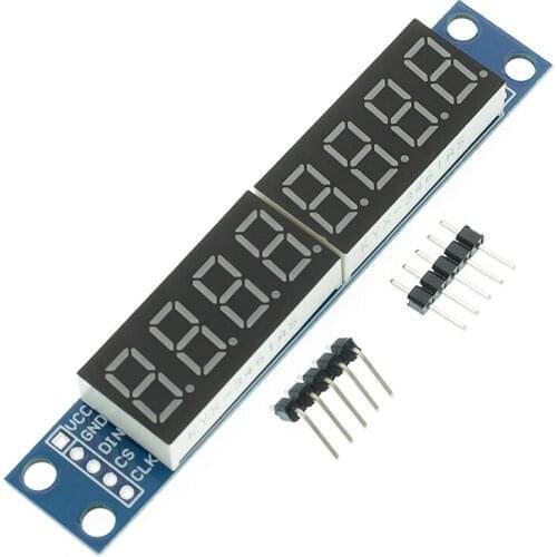 10pcs/lot MAX7219 CWG 8-Digit Digital Tube Display Control Module Red Three IO H11