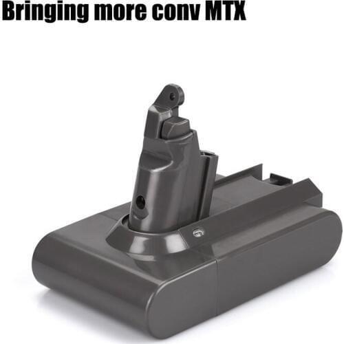 21.6V 3500mAh Replacement Battery and V6 Charger for Dyson Li-ion Vacuum Cleaner DC62 V6 965874-02 Animal DC72 Handheld Battery