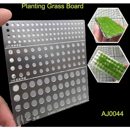 AJ0044 Scene Equipped with Static Grass Planting Machine (For 1/72 1/48 1/35 Ratio) Model Building Tools