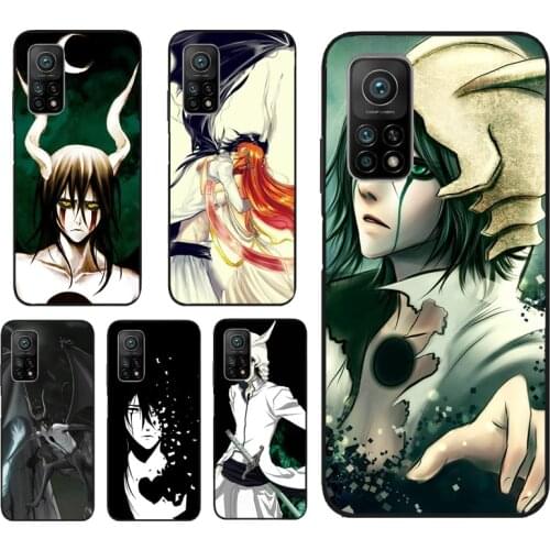 Anime Bleach Ulquiorra Cifer Phone Cover For Xiaomi Mi 11 Lite Ultra 9T 10T Pro Note 10 POCO F3 F2 M3 X3 NFC Pro Case