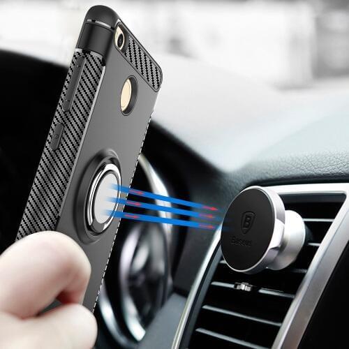 Case For Xiaomi Redmi 4X/Redmi 4A/Redmi 3S finger ring stand holder magnet TPU soft phone case capa funda For Xiaomi Redmi 3 Pro