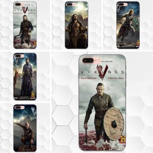 For Huawei Honor Enjoy Mate Note 6s 8 9 10 20 Lite Play Pro P smart Soft TPU New Fashion Tv Vikings Season 3 Poster