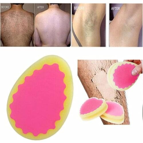 3pc Magical Hair Removal Sponge Painless Ladies Special Hair Removal Artifact Shaving Legs Hair Removal Artifact Hair Remover#p4