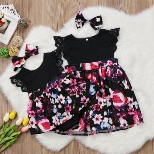 Newborn Baby Girl Infant Kids Romper Jumpsuit Bodysuit Tutu Dress Clothes Outfit