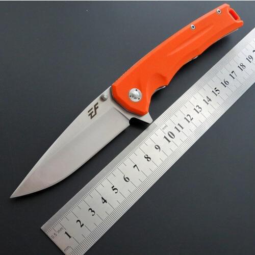 Hot sale high quality folding knife outdoor small straight knife high hardness pocket knife D2 steel + G10 handle folding knife