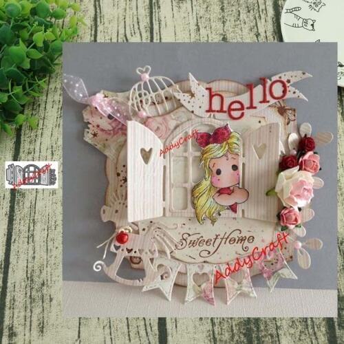 Metal cutting dies Small window cut die mold decoration Scrapbook paper craft knife mould blade punch stencils die