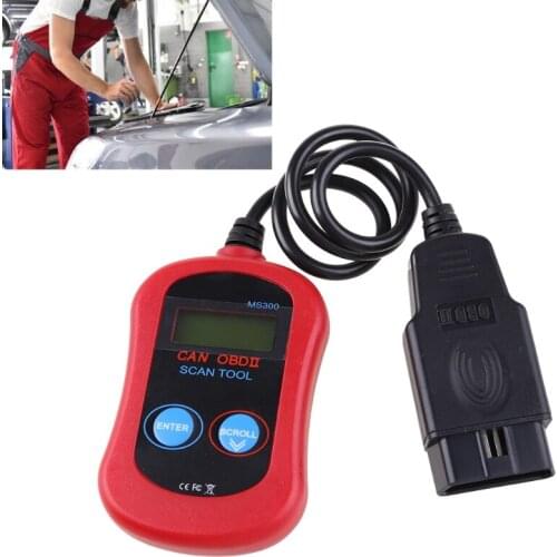 MS300 All Purpose OBD2 Auto Diagnostic Scanner Car Code Reader Scan Tool Turn Off Check Engine Light T3ED