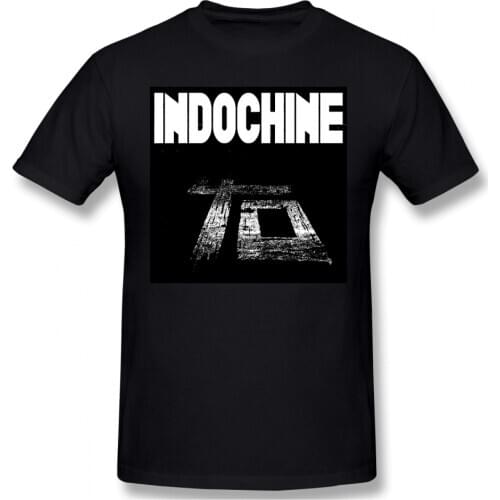 Indochine Central Tour 2020 2021 Mens Basic Short Sleeve T-Shirt Funny R145 Tees Eur Size