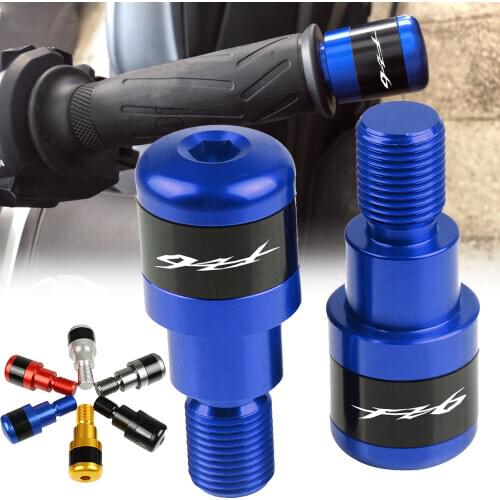 Motorcycle 7/8'' 22MM CNC Handlebar Ends Grips Slider Handler Bar Ends FOR YAMAHA FZ6 2004 2005 2006 2007 2008 2009 2010 2011