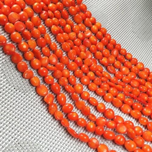 New Natural Stone Coral Beads Irregular Loose Beaded Isolation Beads for Jewelry Making DIY Bracelet Necklace Accessories 7x8mm
