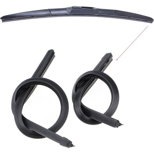Wiper Blade Rubber Refill 26 14 Inch For Toyota Wish 2010 2011 2012 2013 2014 2015 2016 Car Replacement Accessories