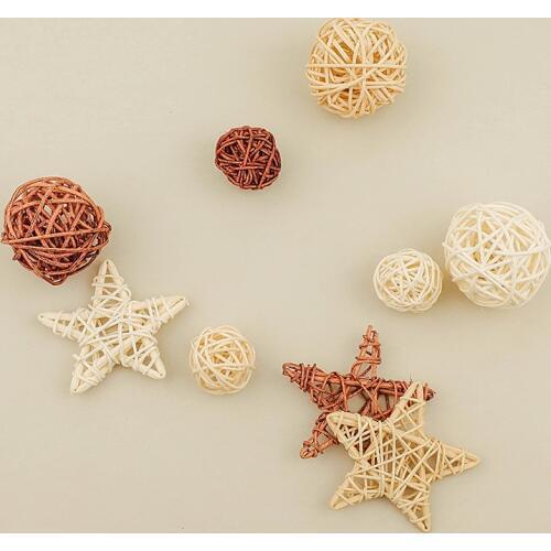 Sepak Takraw 9pcs Photo Ornaments Home Festival Decoration Photography Shooting Props