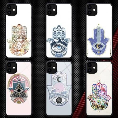 Peculiar Hand Eye Phone Cases Rubber for iPhone 12 11 Pro Max XS 8 7 6 6S Plus X 5S SE 2020 XR 12Mini case
