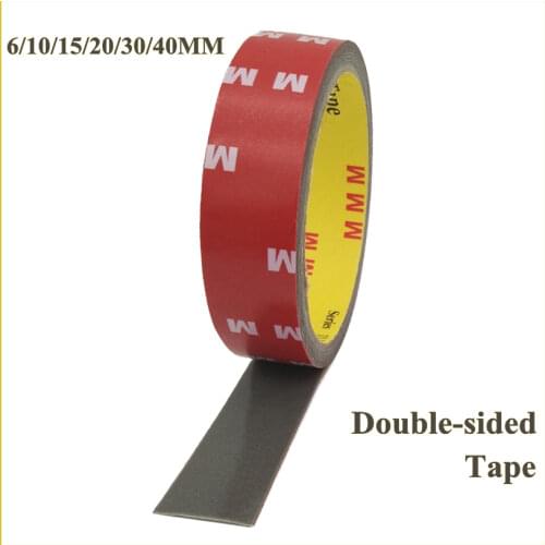 5/6/7/8/9/10/12/15/18/20MM Car Special Double-sided Tape 3 M VHB Black Strong Permanent Auto Spezial Doppelseitiges Klebeband